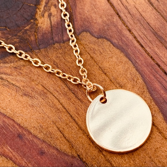 ♡ Single Coin ♡ Necklace - Picture 5 of 8